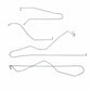 2015-2022 Dodge Challenger Hellcat Intermediate Brake Line Kit 6.2L V8 Stainless EIN1501SS