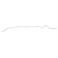 1970-74 Dodge Challenger Intermediate Brake Line Stainless EIN7007SS