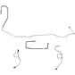 1970-73 Dodge Challenger Front Brake Line Kit Power Drum Brakes - EKT7002SS