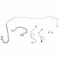 1970-71 Dodge Challenger Front Brake Line Kit Power Disc Brakes Steel EKT7004OM