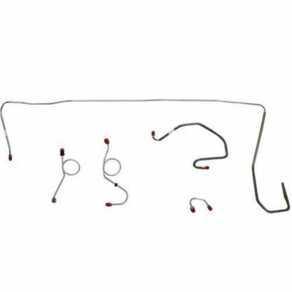 1970-71 Dodge Challenger Front Brake Line Kit Manual Disc Brakes - EKT7006OM - Front Lines Car Part People