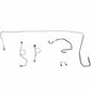 1970-71 Dodge Challenger Front Brake Line Kit Manual Disc Brakes - EKT7008OM