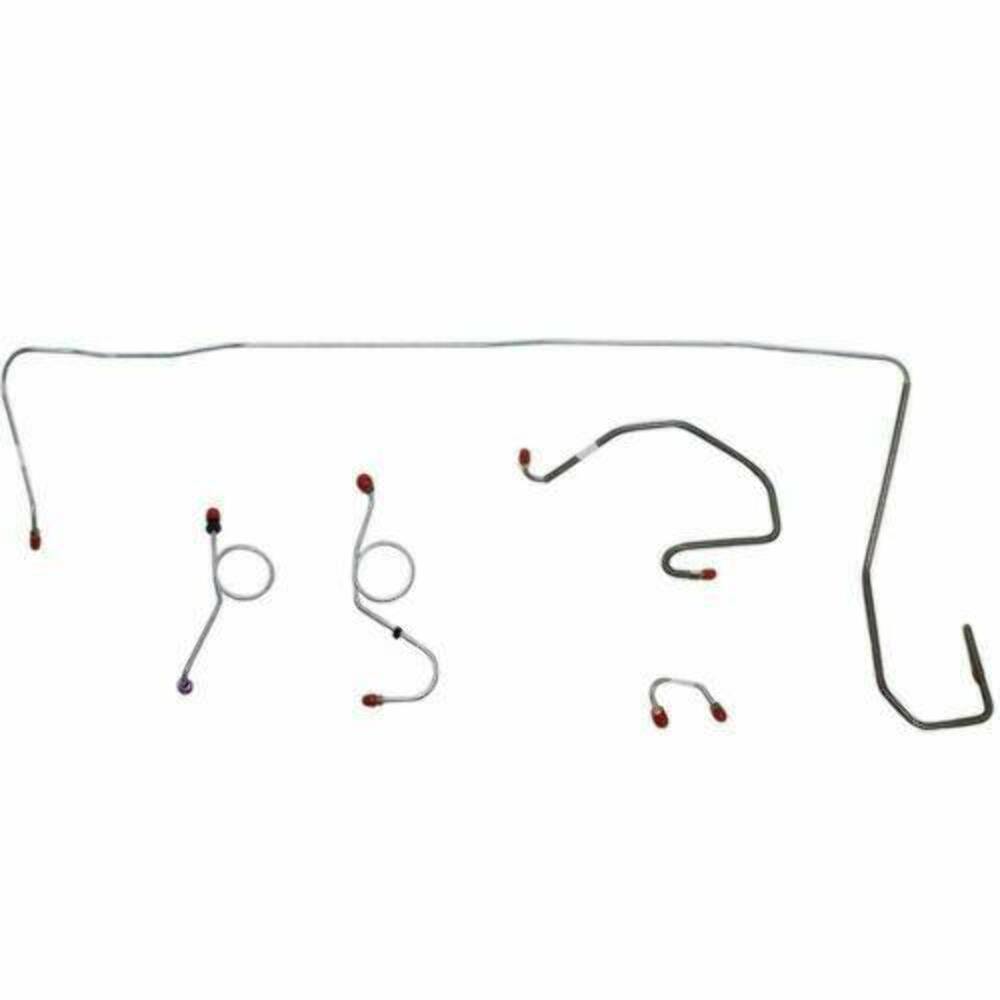 1970-71 Dodge Challenger Front Brake Line Kit Manual Disc Brakes - EKT7009OM - Front Lines Car Part People