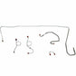 1970-71 Dodge Challenger Front Brake Line Kit Manual Disc Brakes - EKT7009OM