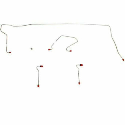 1970-74 Dodge Challenger Front Brake Line Kit Conversion Disc Brakes - EKT7011OM - Front Lines Car Part People