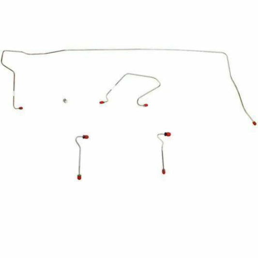 1970-74 Dodge Challenger Front Brake Line Kit Conversion Disc Brakes - EKT7011OM - Front Lines Car Part People