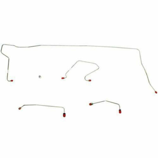 1970-74 Dodge Challenger Front Brake Line Kit Conversion Disc Brakes - EKT7012OM - Front Lines Car Part People
