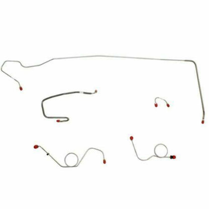 1971 Dodge Challenger Front Brake Line Kit Power Disc Brakes EKT7103OM - Front Lines Car Part People