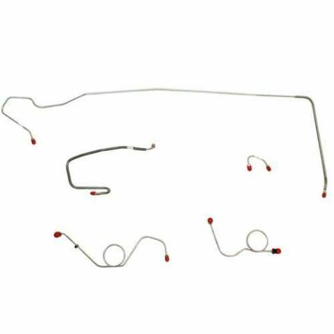 1971 Dodge Challenger Front Brake Line Kit Power Disc Brakes EKT7103OM