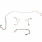 1972-73 Dodge Challenger Front Brake Line Kit Manual Disc Brakes - EKT7202OM