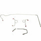 1972-73 Dodge Challenger Front Brake Line Kit Manual Disc Brakes - EKT7204OM