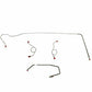 1972-73 Dodge Challenger Front Brake Line Kit Power Disc Brakes - EKT7205SS