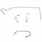 1974 Dodge Challenger Front Brake Line Kit Power Disc Brakes - EKT7405OM