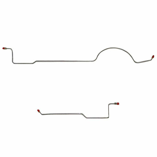 Fits 70-73 Plymouth Barracuda w/ 8-3/4, Rear Axle Brake Lines Steel-ERA7001OM - Rear Lines Car Part People