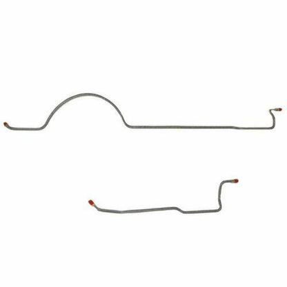 1974 Dodge Challenger Front Brake Line with 8-3/4 Inch Axle - ERA7401OM - Rear Lines Car Part People