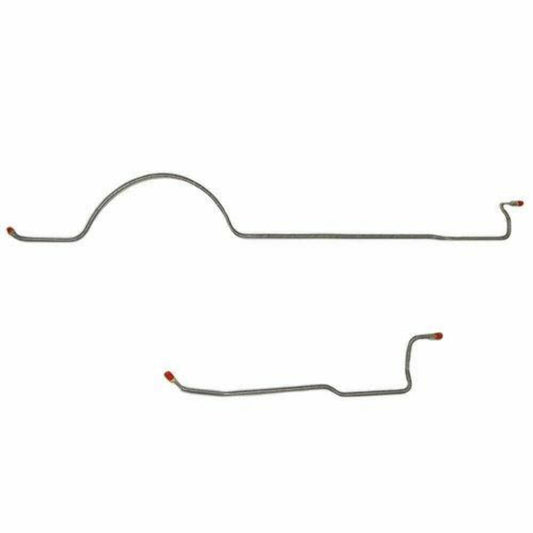 1974 Dodge Challenger Front Brake Line with 8-3/4 Inch Axle - ERA7401OM - Rear Lines Car Part People