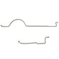 1974 Dodge Challenger Rear Brake Lines with 8-3/4 Inch Axle Stainless ERA7401SS