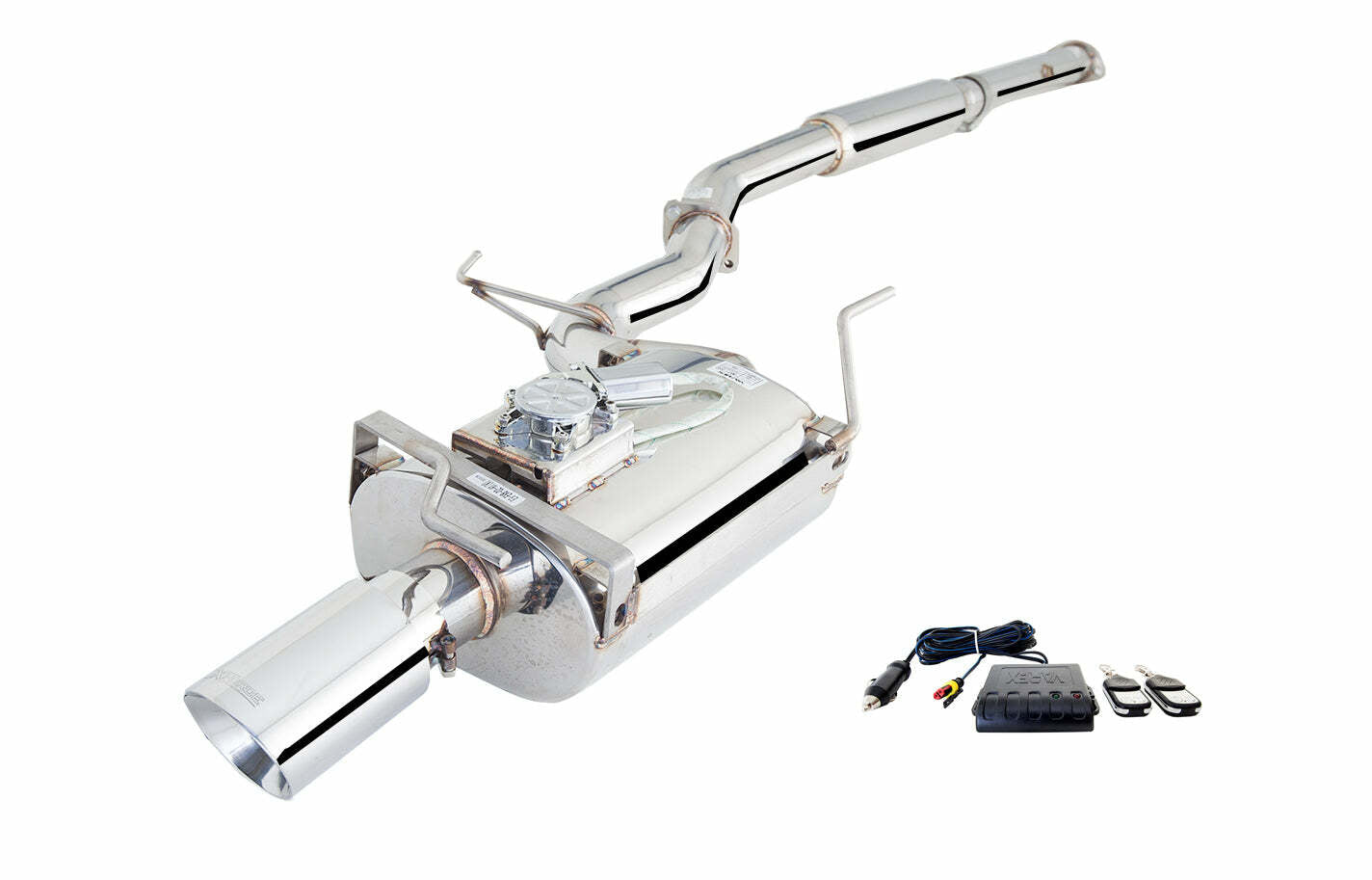 XFORCE ES-EV8-01-VMK-CBS for Mits Evolution 7 HighFlow Cat-Back w/Varex Muffler