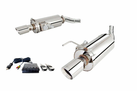 XFORCE Exhaust ES-FM15-VMK-ABS Varex 304 SS Axle-Back Exhaust w/ Split Rear Exit