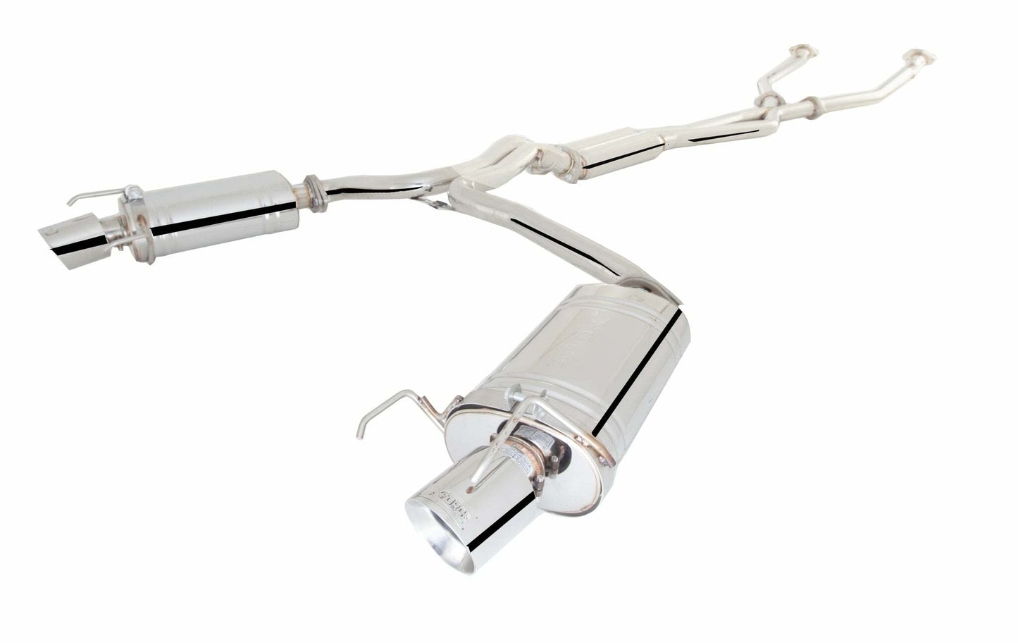 XFORCE Exhaust ES-LIS350-CBS for Lexus IS 250 6cyl 2005-13 Dual Cat-Back System