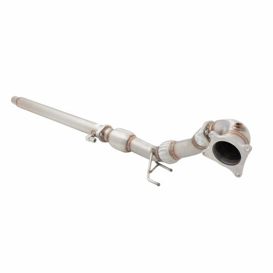 2010-2014 VW Golf MKVI R 3 SS Dump Pipe High Flow Cat-Xforce-ES-VW07-KITB