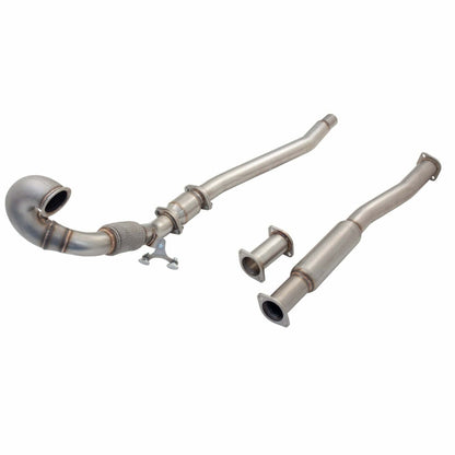2015-2020 Audi S3 S/S Dump Pipe, High Flow Cat-Xforce-ES-VW09-KITB