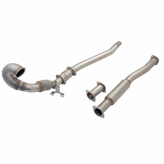 2015-2020 Audi S3 S/S Dump Pipe, High Flow Cat-Xforce-ES-VW09-KITB