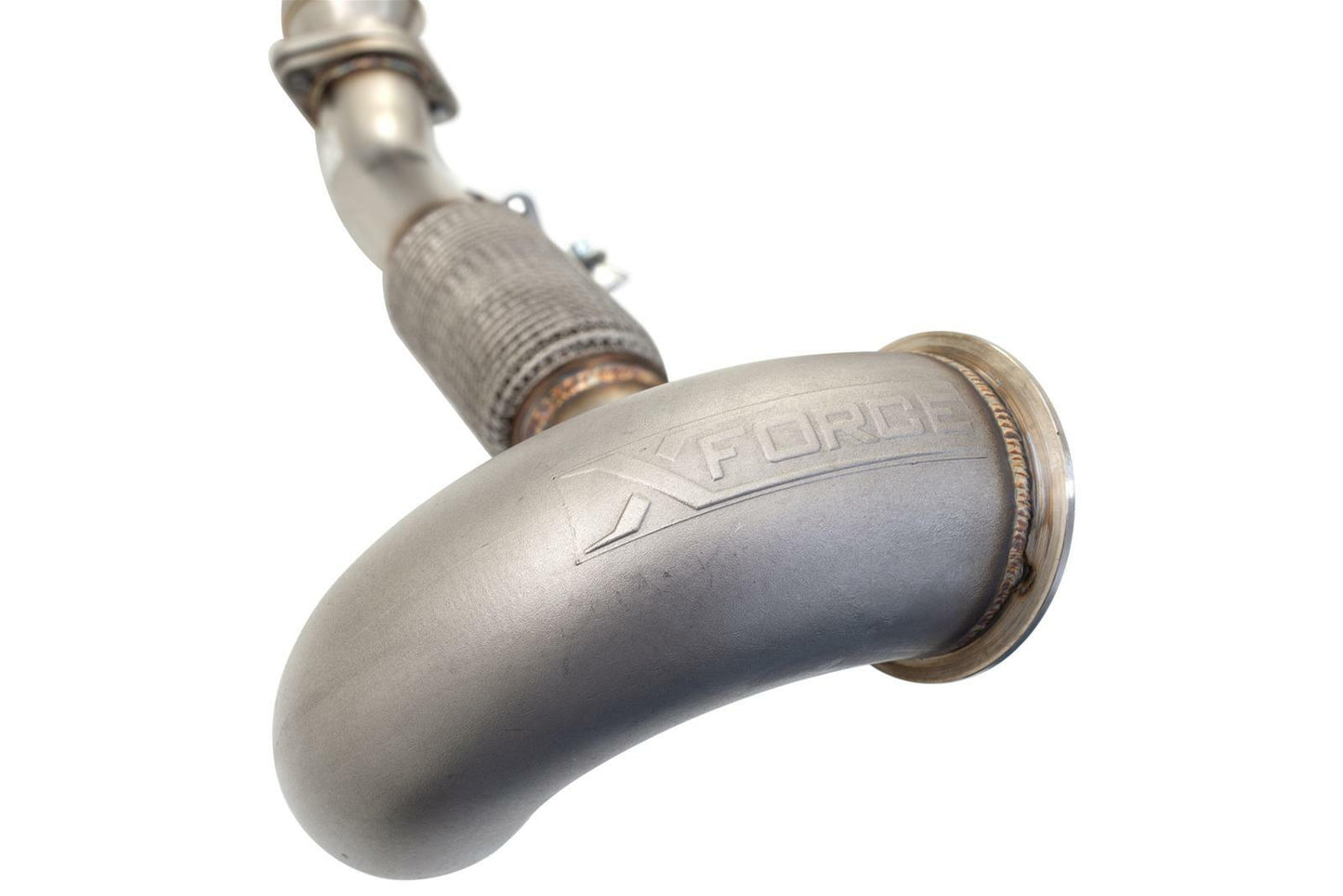 2015-2020 Audi S3 S/S Dump Pipe, High Flow Cat-Xforce-ES-VW09-KITB