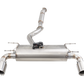 For 2017+ Toyota 86 and  2013+ BRZ 2.5" Varex Valved Cat Back Exhaust ESBRZ1VKCS