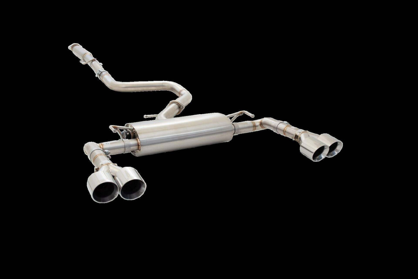 Fits 2022 Kia Forte GT 1.6L Exhaust System Kit w/Varex Muffles-ESKC22VKCS