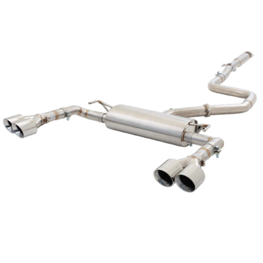 Fits 2022 Kia Forte GT 1.6L Exhaust System Kit w/Varex Muffles-ESKC22VKCS