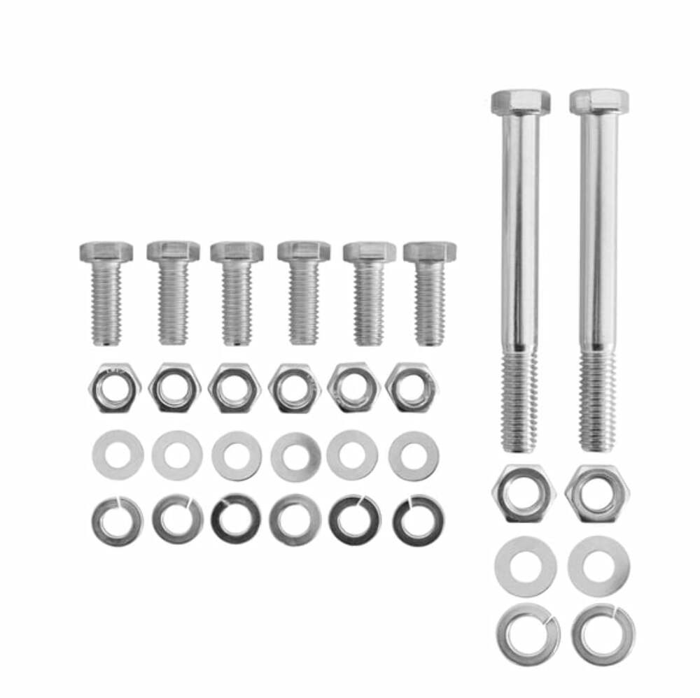 Fits 1969-72 Blazer Engine Mount Conversion Kit-Small Block-Black ESM6372