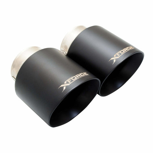 Toyota Supra GR Black tip option (for Xforce system)-Xforce-ESTS20BLKTIP