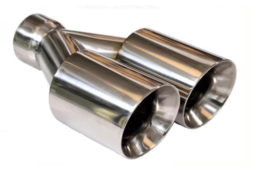 Dual Round Double Wall Slant Cut Tip Stainless Steel-ET-025