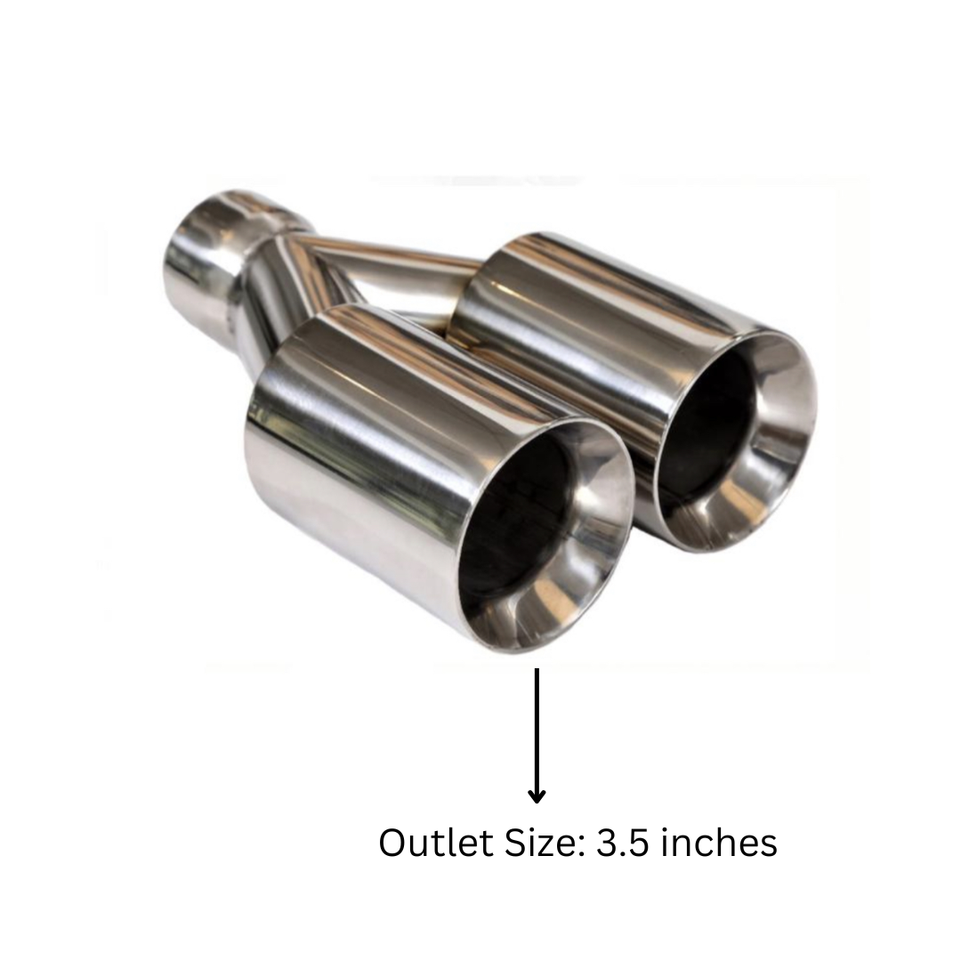 Dual Round Double Wall Straight Cut Tip Stainless Steel-ET-0251