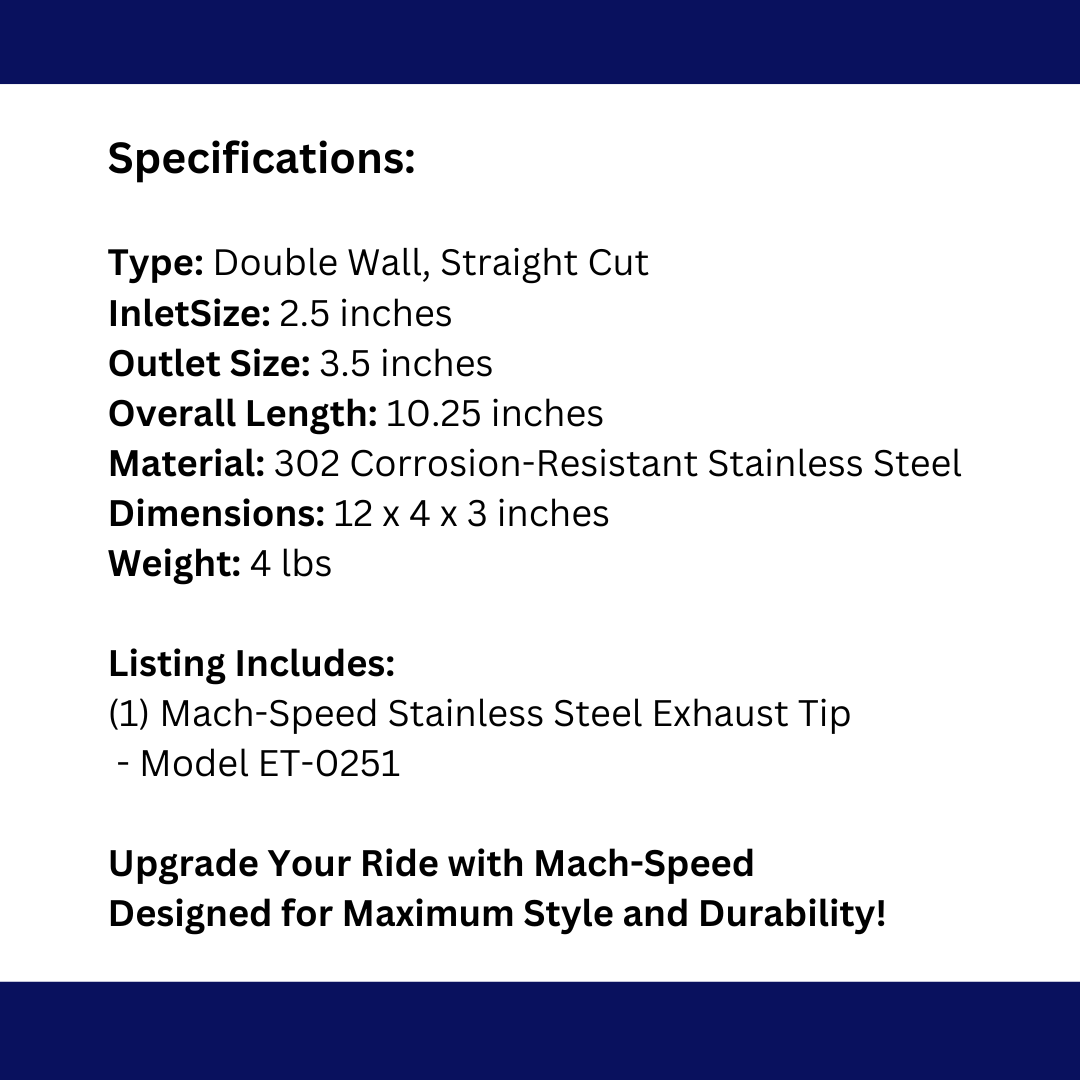 Dual Round Double Wall Straight Cut Tip Stainless Steel-ET-0251