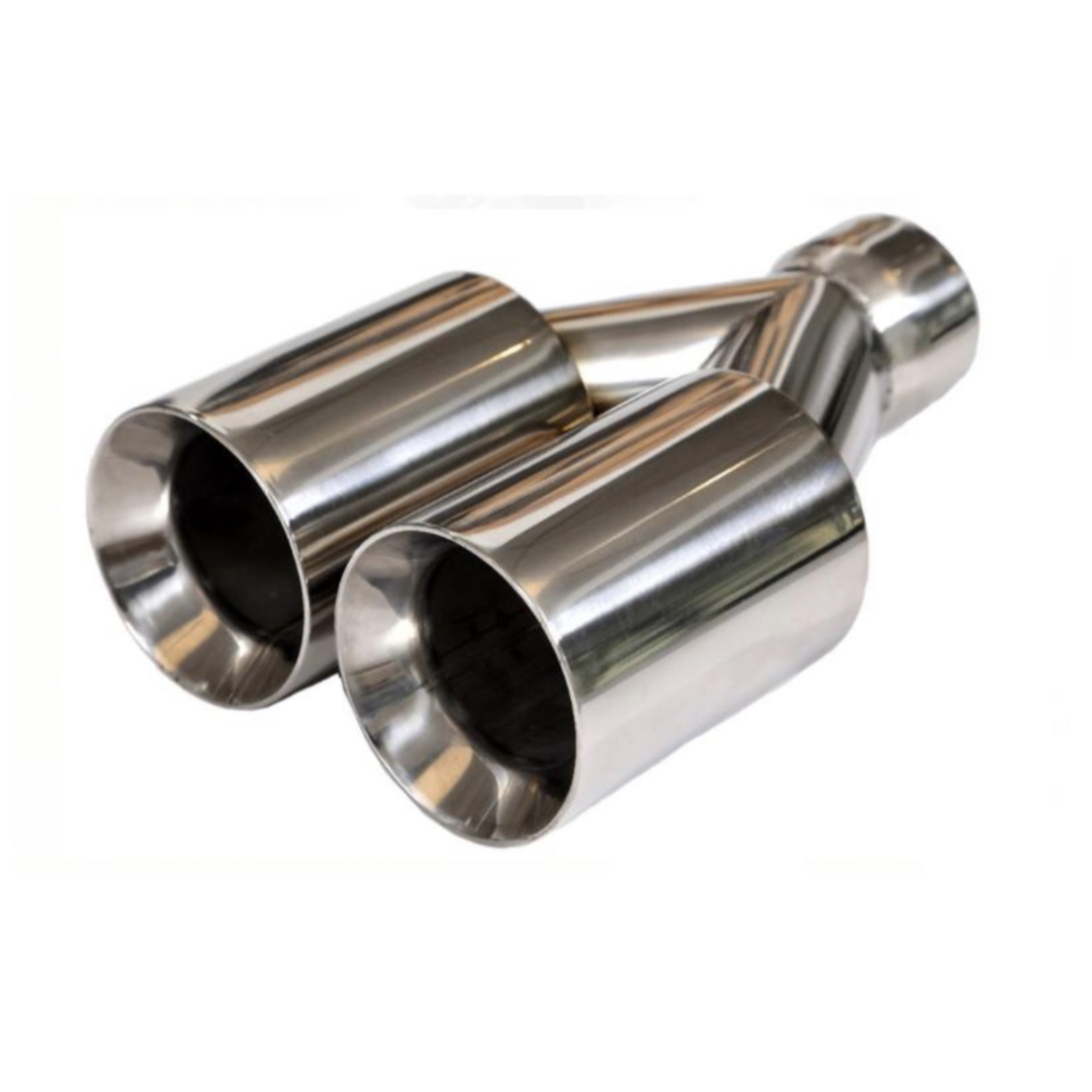 Dual Round Double Wall Straight Cut Tip Stainless Steel-ET-0251