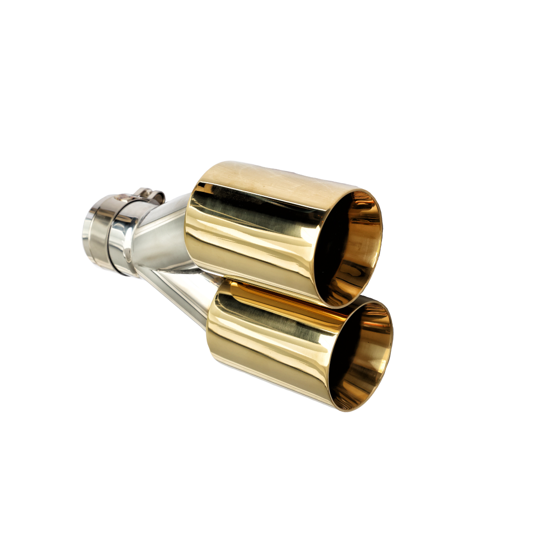 Dual Round Double Wall Straight Cut Tip Powered Coat Miami Gold-ET-0251MG