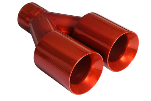 Dual Round Double Wall Straight Cut Tip Powered Coat Orange-ET-0251OJ