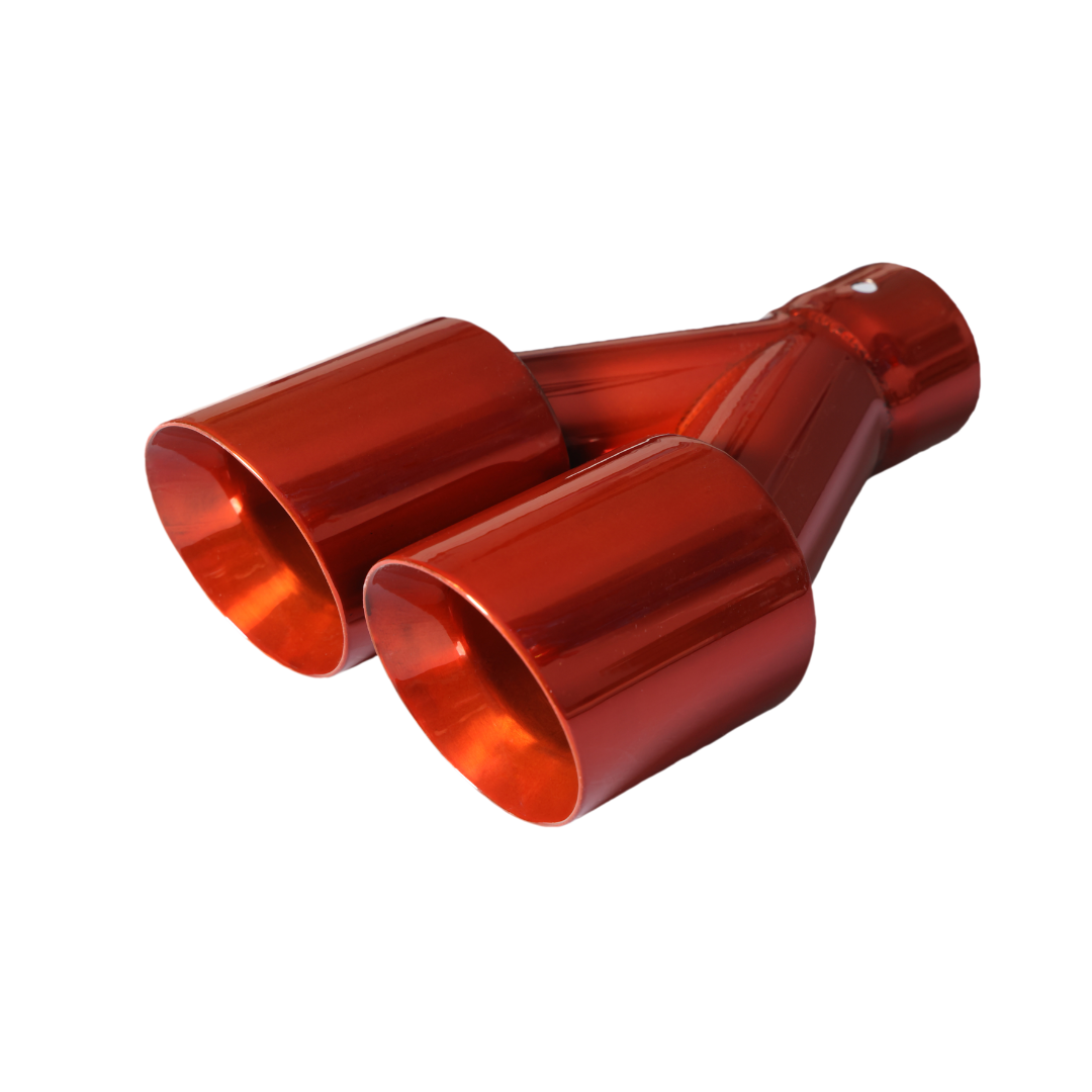 Dual Round Double Wall Slant Cut Tip Powered Coat Orange-ET-025OJ