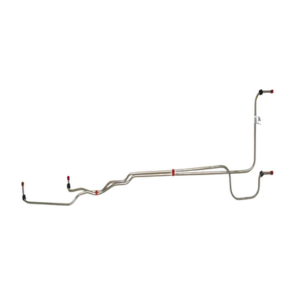 1970-74 Plymouth Barracuda Transmission Cooler Lines w/ A904 Steel ETC7004OM - Transmission Lines Car Part People