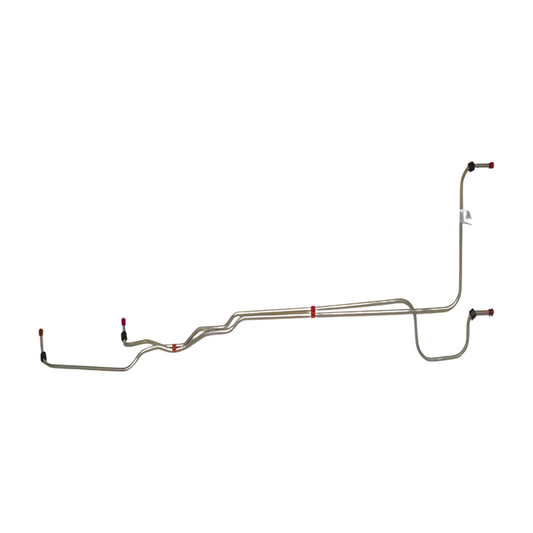 1970-74 Plymouth Barracuda Transmission Cooler Lines w/ A904 Steel ETC7004OM - Transmission Lines Car Part People