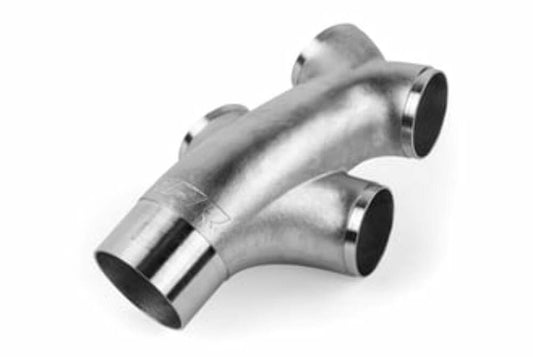 Fits Cast Stainless Steel Double Y Splitter-76mm(3")Quad 63.5mm (2.5") EXH0146