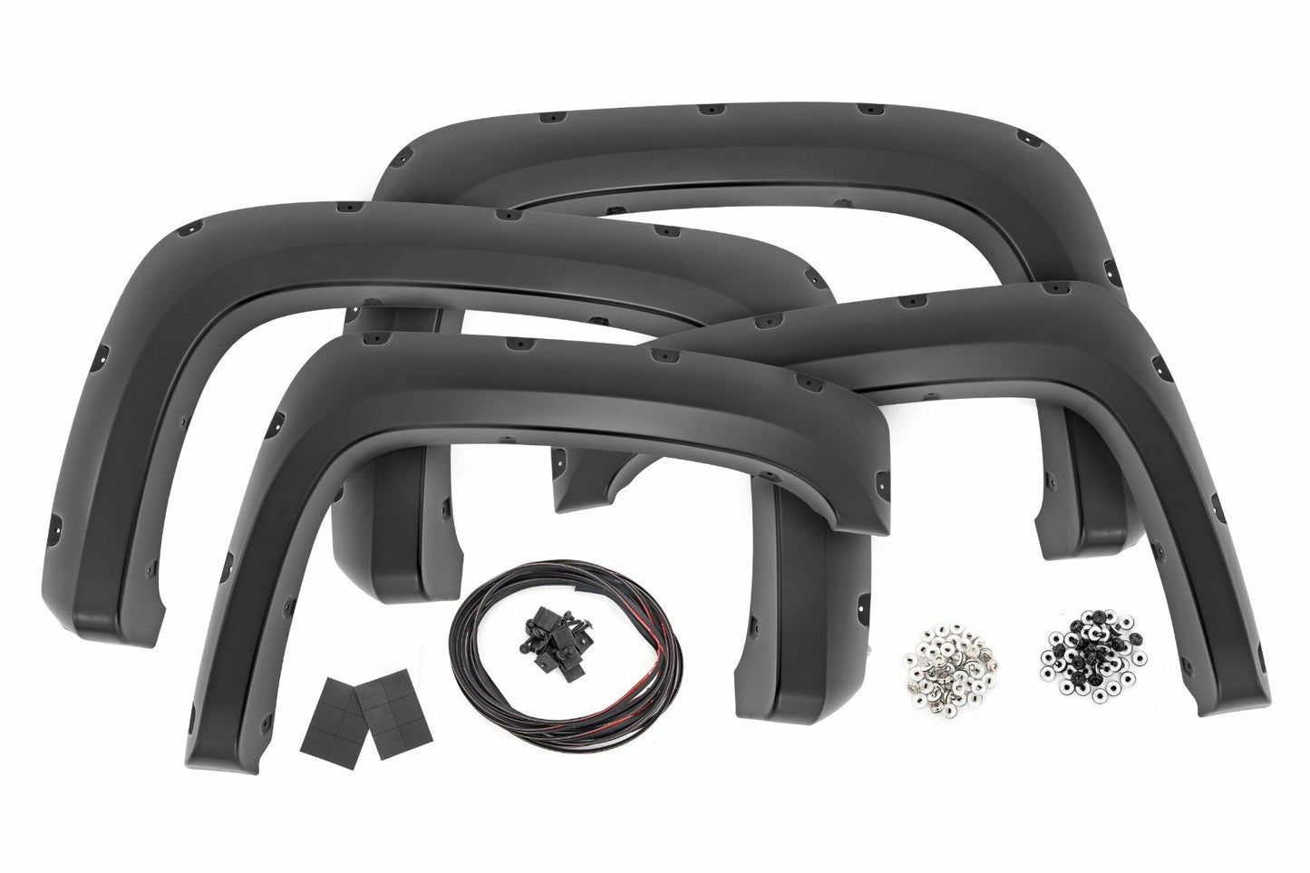 Fits Silverado 1500 (07-14) Pocket Fender Flare 6'7" & 8' Bed F-C10714B-GAN