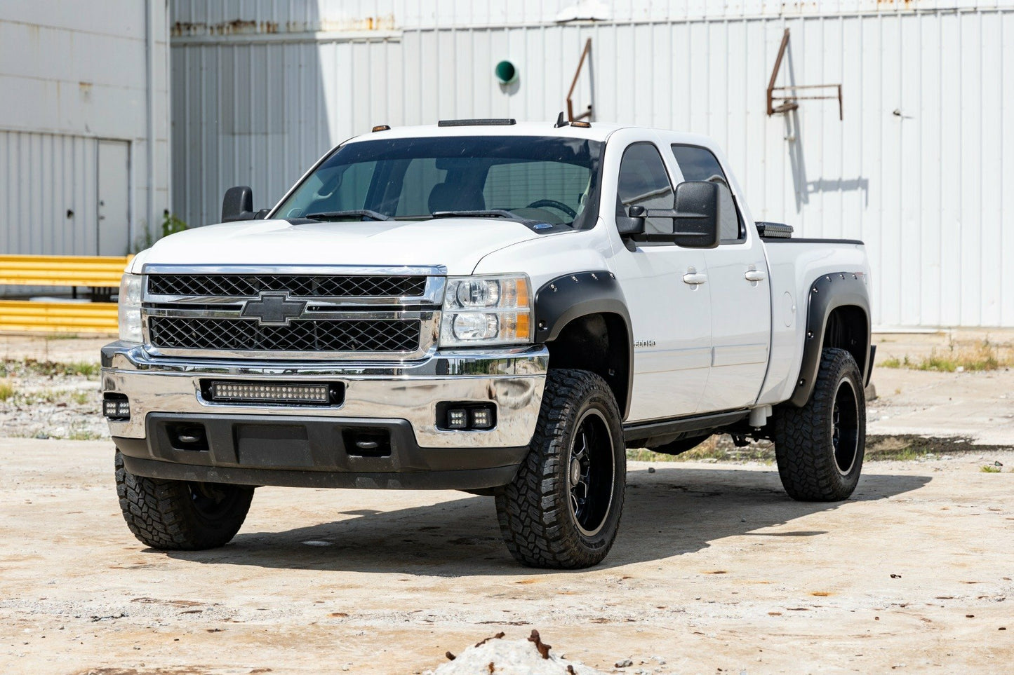 Fits Silverado 1500 (07-14) Pocket Fender Flare 6'7" & 8'Bed BlueF-C10714B-GAP