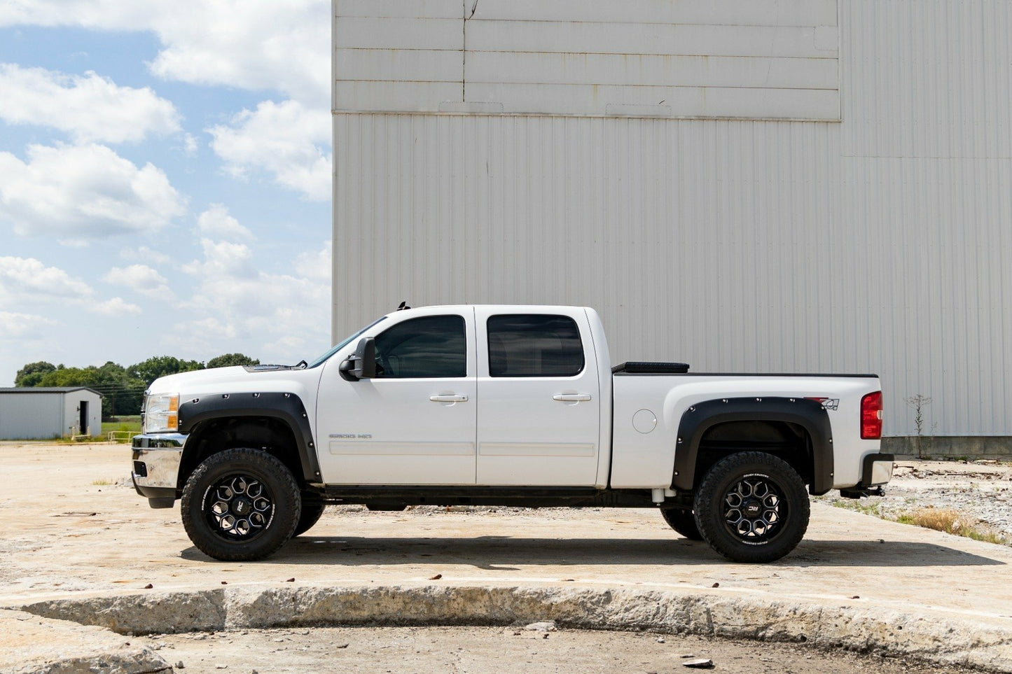 Fits Silverado 1500 (07-14) Pocket Fender Flare 6'7" & 8'Bed BlueF-C10714B-GAP