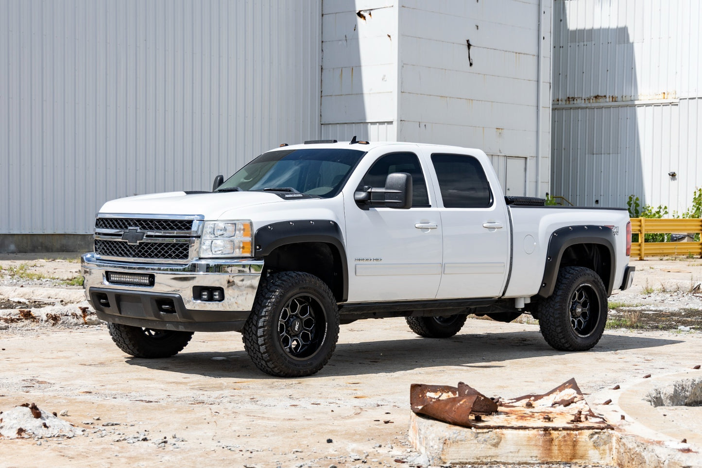 Fits Silverado 1500 (07-14) Pocket Fender Flare 6'7" & 8'Bed BlueF-C10714B-GAP
