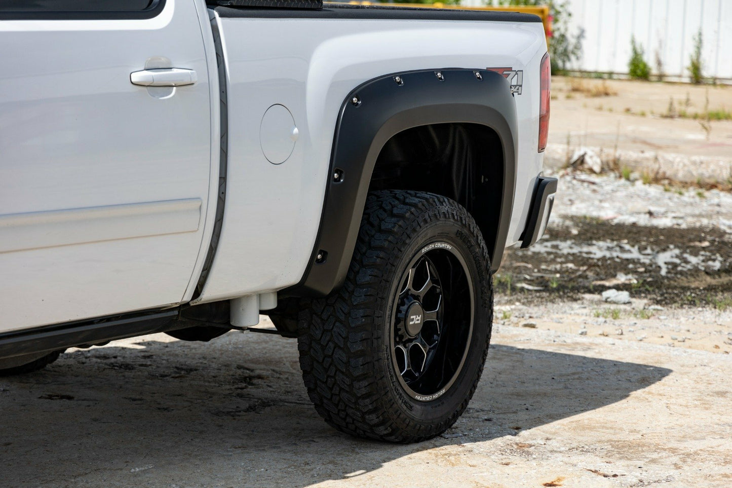 Fits Silverado 1500 (07-14) Pocket Fender Flare 6'7" & 8'Bed BlueF-C10714B-GAP