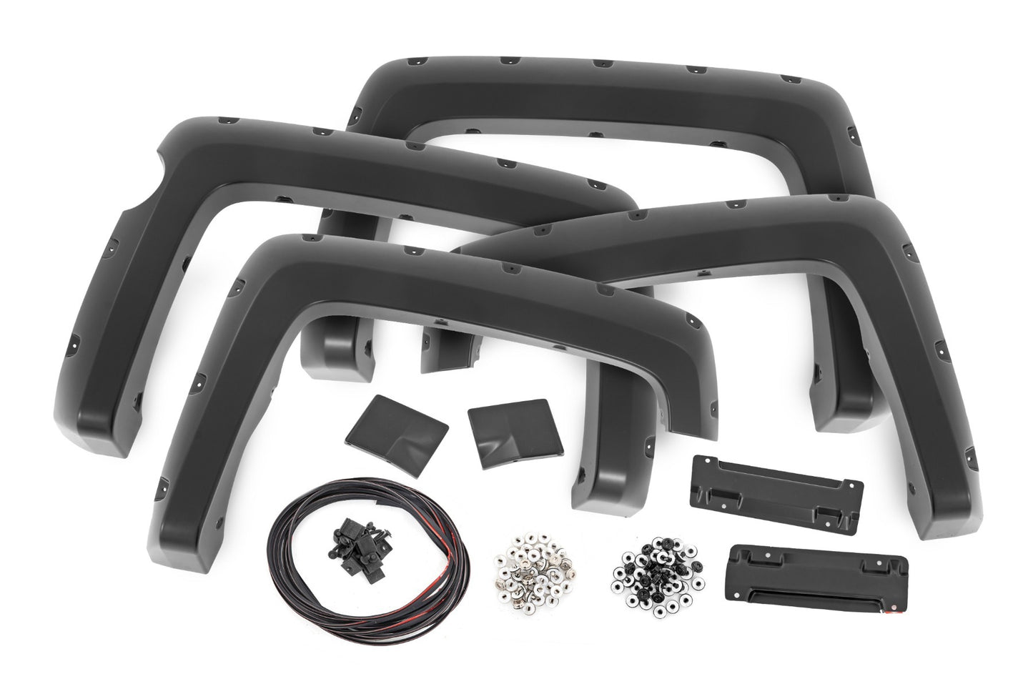 Fits Silverado 1500(14-18 &Classic) Pocket Fender Flare 5'9" Bed F-C11413A-GAZ