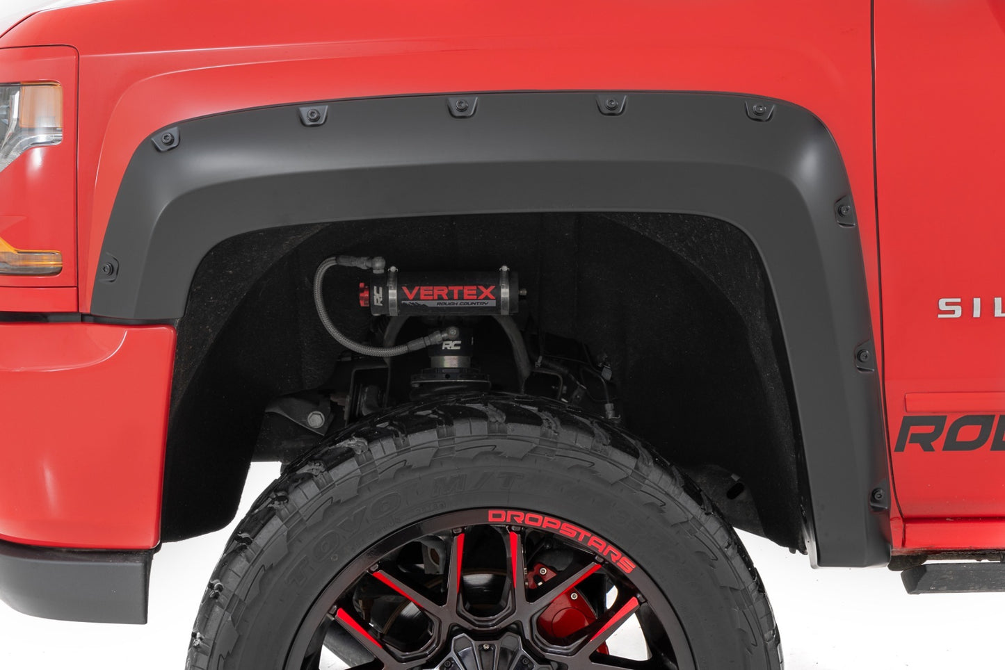 Fits Silverado 1500(14-18 &Classic) Pocket Fender Flare 5'9" Bed F-C11413A-GCN